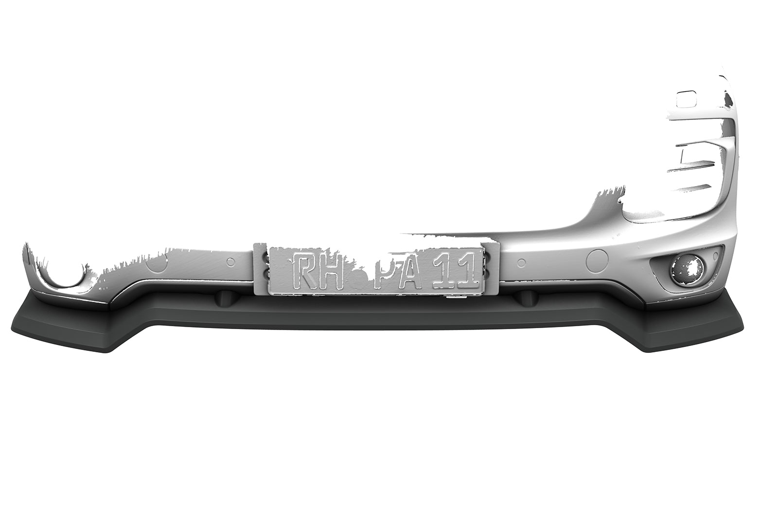 CSR Frontspoiler | Cup-Spoilerlippe mit ABE für Porsche Cayenne (Typ 92A) CSL966
