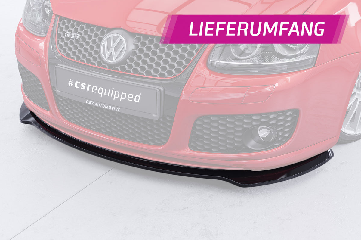 CSR Frontspoiler | Cup-Spoilerlippe mit ABE für VW Golf 5 (Typ 1K) GTI Edition 30/Pirelli CSL967