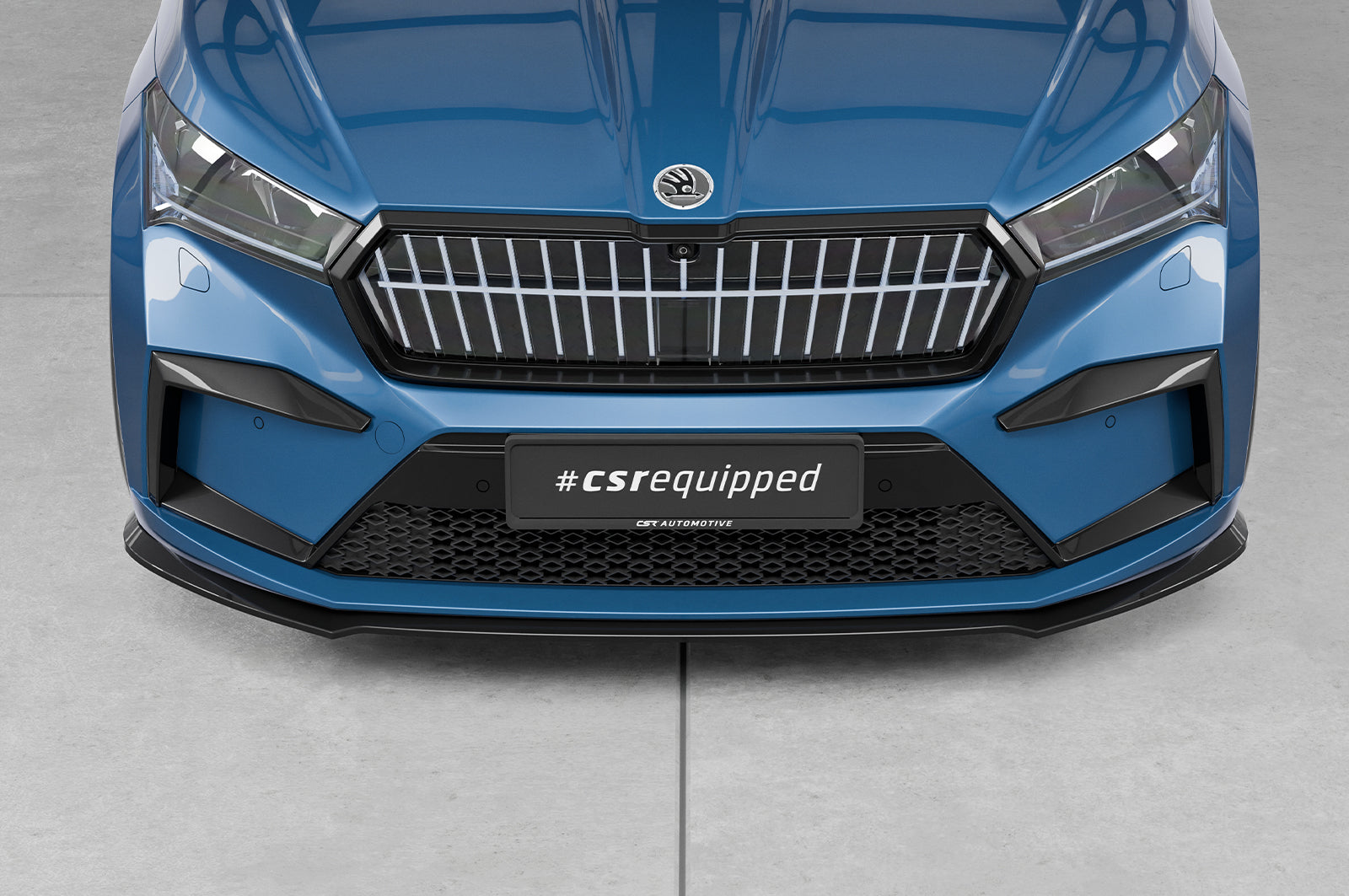 CSR Frontspoiler | Cup-Spoilerlippe mit ABE für Skoda Enyaq CSL971