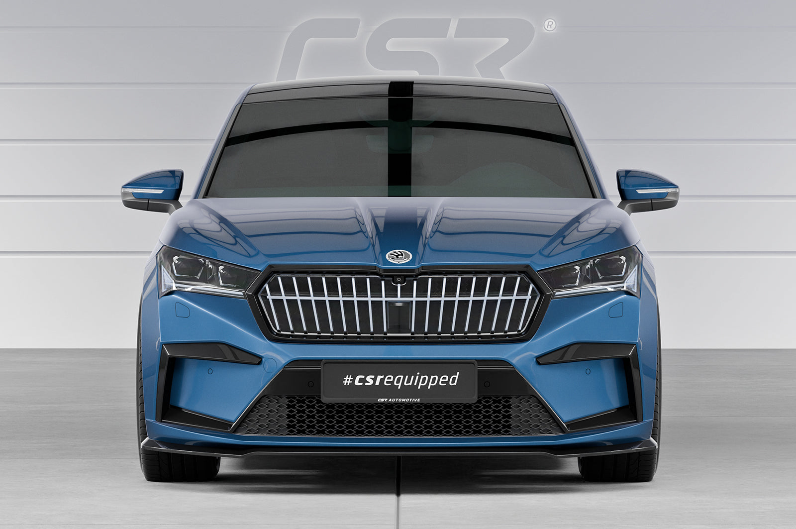 CSR Frontspoiler | Cup-Spoilerlippe mit ABE für Skoda Enyaq CSL971