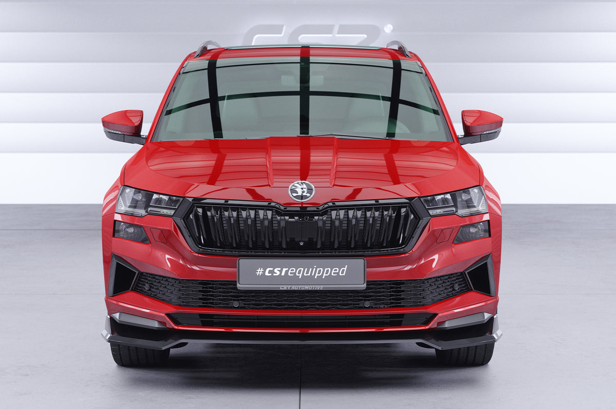 CSR Frontspoiler | Cup-Spoilerlippe mit ABE für Skoda Karoq Sportline CSL973