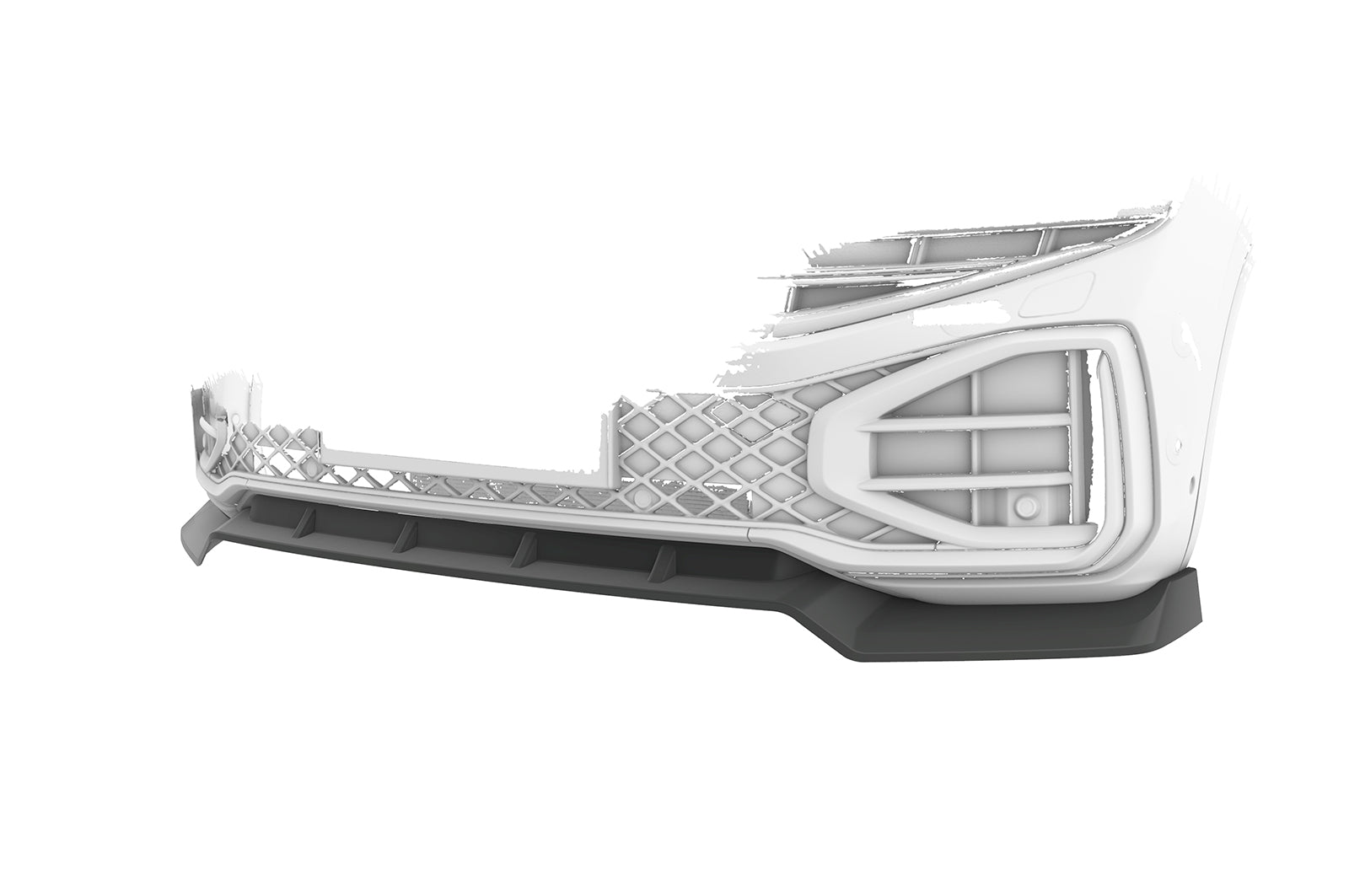 CSR Frontspoiler | Cup-Spoilerlippe mit ABE für VW Touareg 3 (Typ CR) CSL974