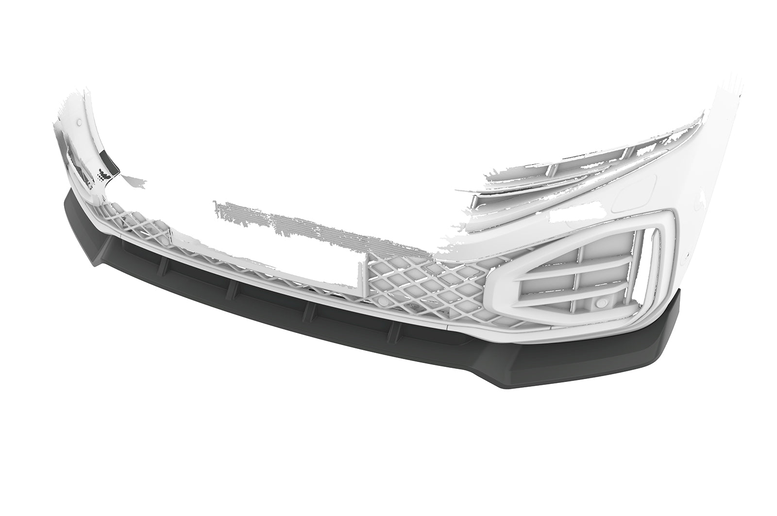 CSR Frontspoiler | Cup-Spoilerlippe mit ABE für VW Touareg 3 (Typ CR) CSL974