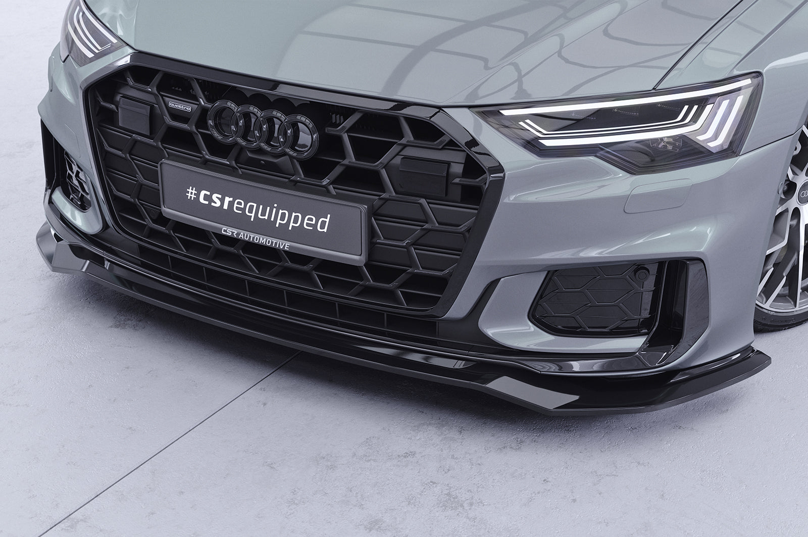 CSR Frontspoiler | Cup-Spoilerlippe mit ABE für Audi A6 / S6 C8 (Typ 4A) CSL976