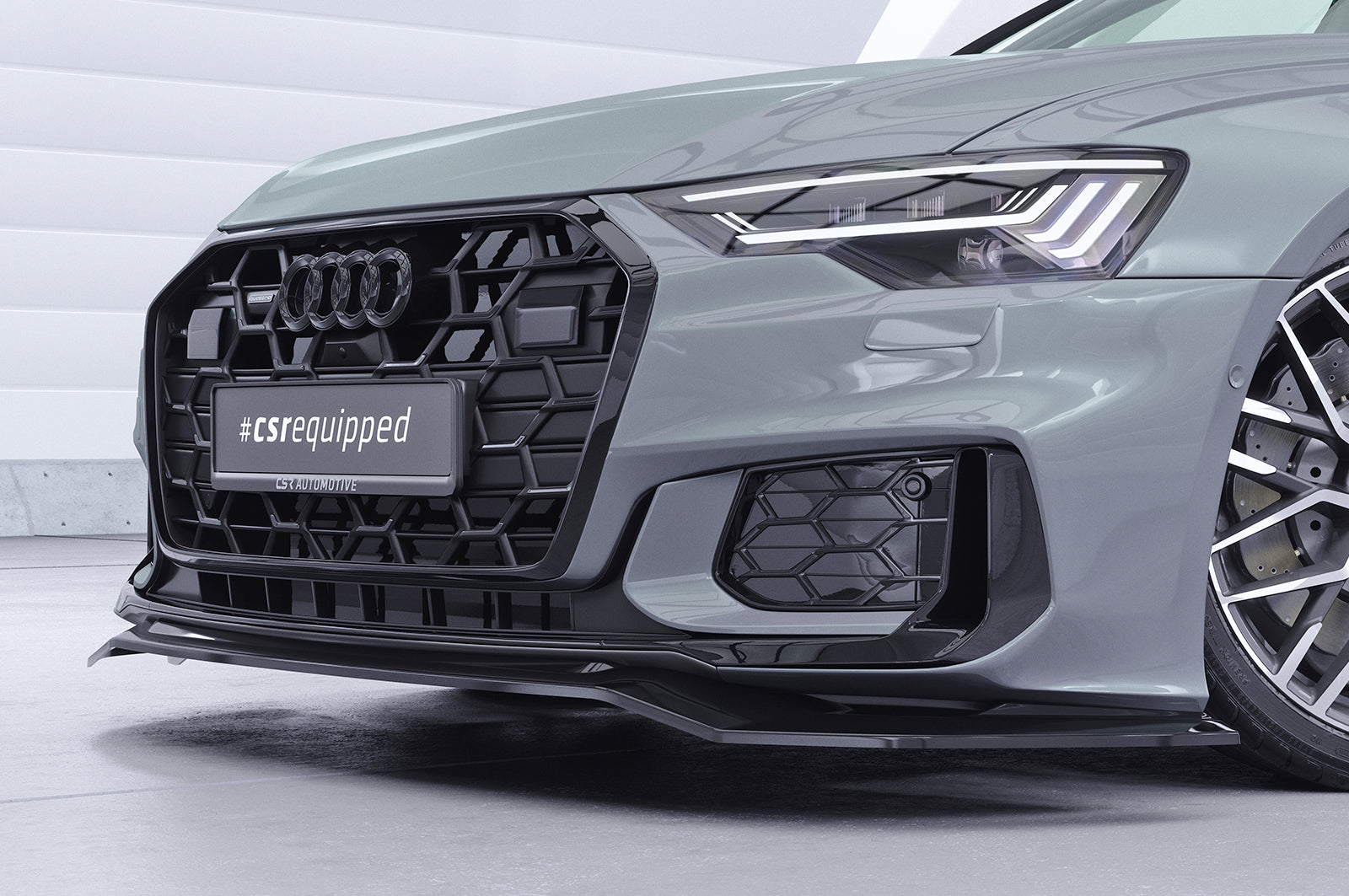 CSR Frontspoiler | Cup-Spoilerlippe mit ABE für Audi A6 / S6 C8 (Typ 4A) CSL976