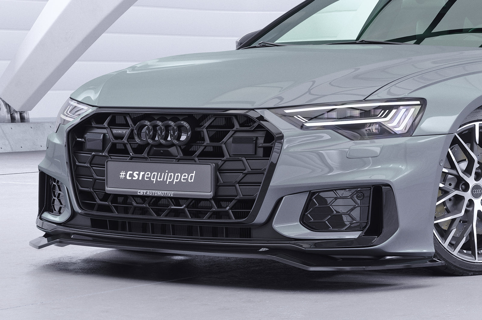CSR Frontspoiler | Cup-Spoilerlippe mit ABE für Audi A6 / S6 C8 (Typ 4A) CSL976