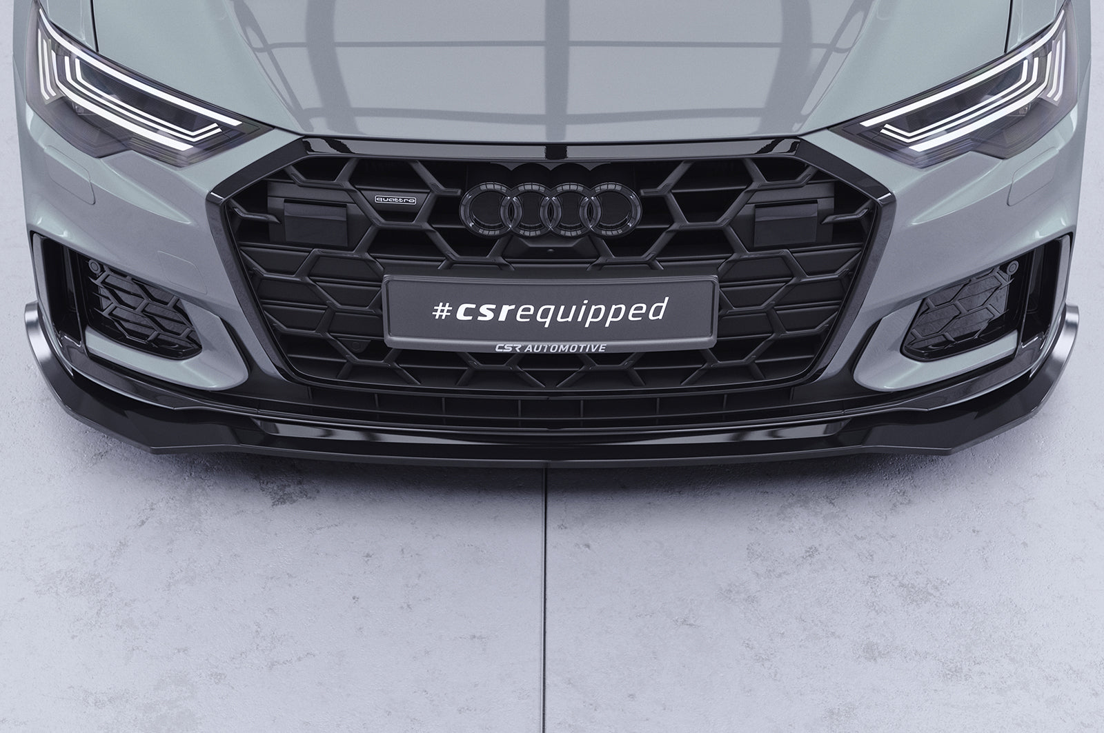 CSR Frontspoiler | Cup-Spoilerlippe mit ABE für Audi A6 / S6 C8 (Typ 4A) CSL976