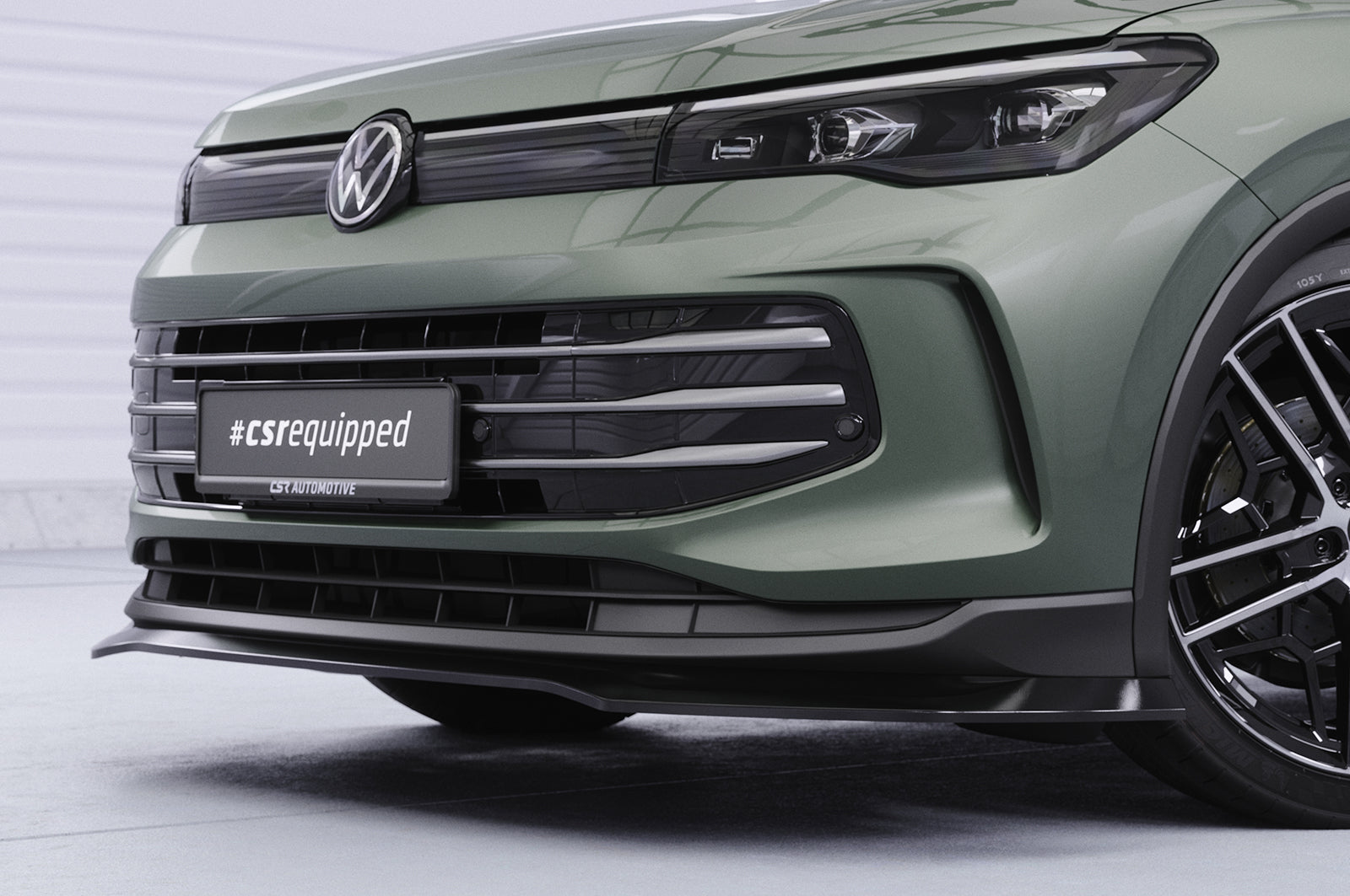 CSR Frontspoiler | Cup-Spoilerlippe mit ABE für VW Tiguan 3 CSL977