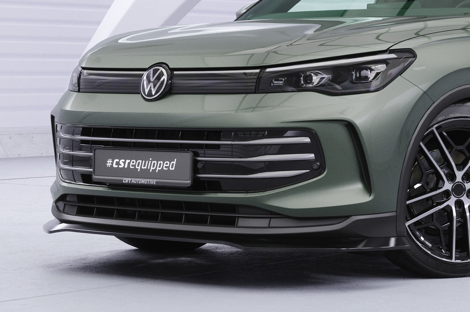 CSR Frontspoiler | Cup-Spoilerlippe mit ABE für VW Tiguan 3 CSL977