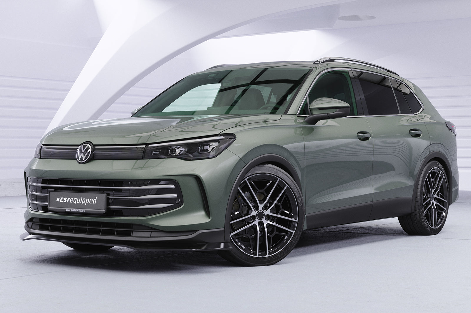 CSR Frontspoiler | Cup-Spoilerlippe mit ABE für VW Tiguan 3 CSL977