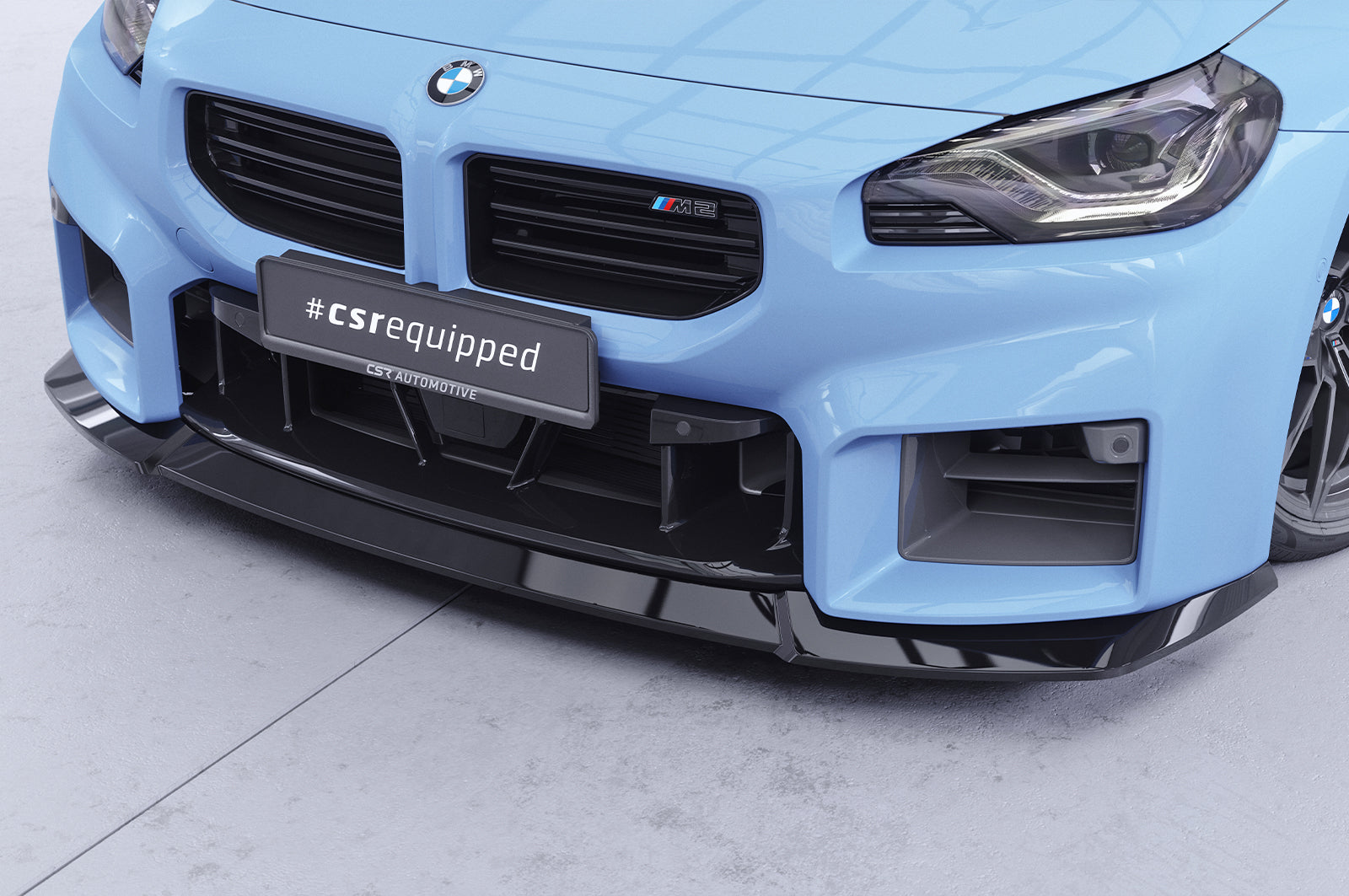 CSR Frontspoiler | Cup-Spoilerlippe mit ABE für BMW M2 G87 CSL981