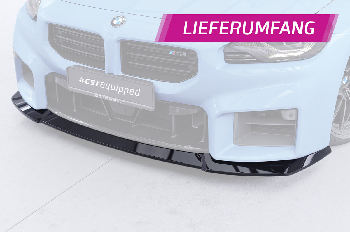 CSR Frontspoiler | Cup-Spoilerlippe mit ABE für BMW M2 G87 CSL981