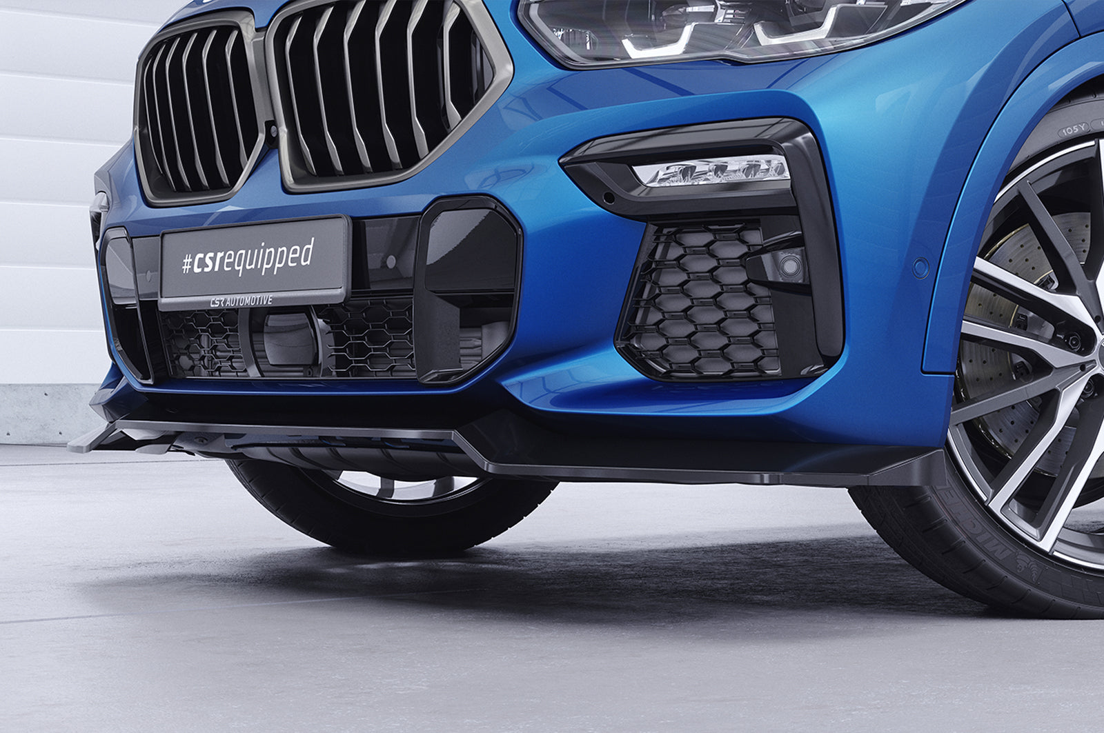 CSR Frontspoiler | Cup-Spoilerlippe mit ABE für BMW X6 G06 CSL982