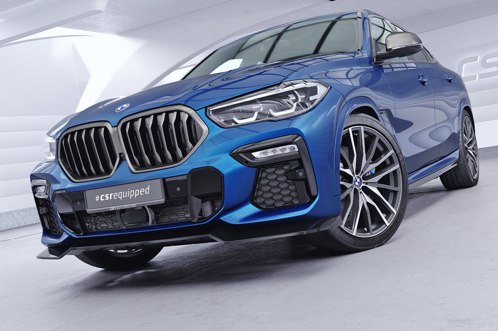 CSR Frontspoiler | Cup-Spoilerlippe mit ABE für BMW X6 G06 CSL982