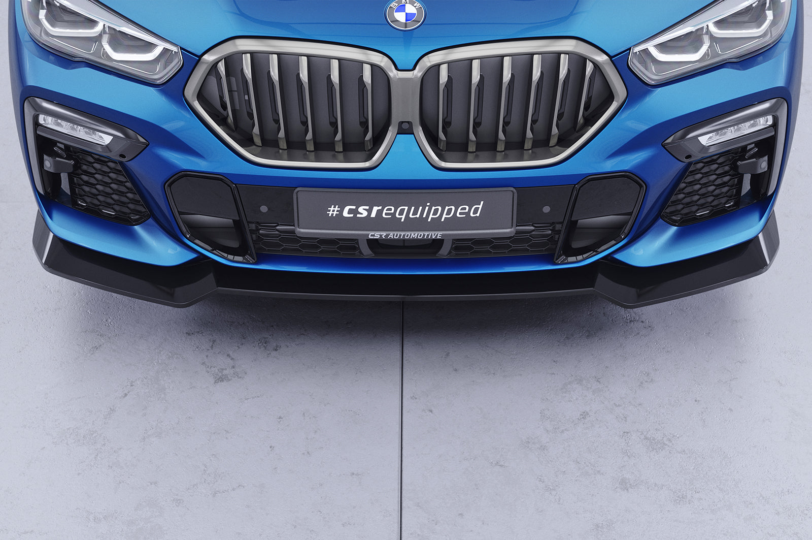 CSR Frontspoiler | Cup-Spoilerlippe mit ABE für BMW X6 G06 CSL982