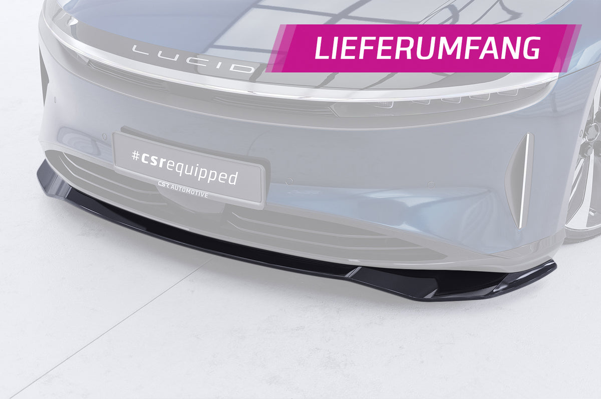 CSR Frontspoiler | Cup-Spoilerlippe mit ABE für Lucid Air CSL983