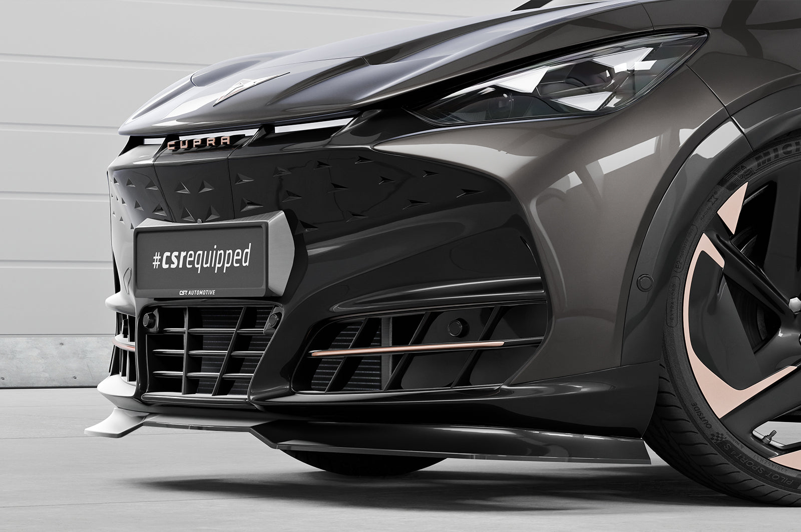 CSR Frontspoiler | Cup-Spoilerlippe mit ABE für Cupra Tavascan CSL985