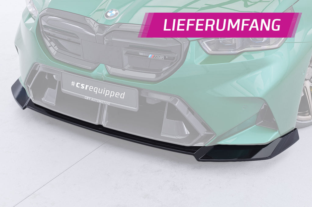 CSR Frontspoiler | Cup-Spoilerlippe mit ABE für BMW M5 G90/G99 CSL986