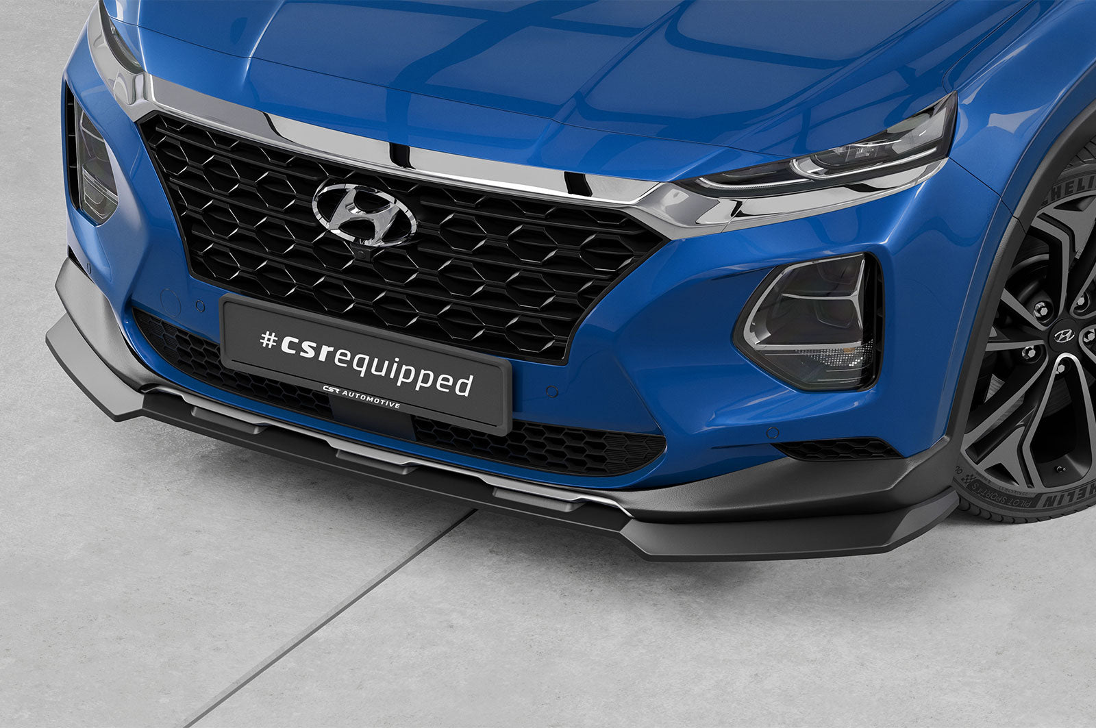 CSR Frontspoiler | Cup-Spoilerlippe mit ABE für Hyundai Santa Fe (Typ TM) CSL987