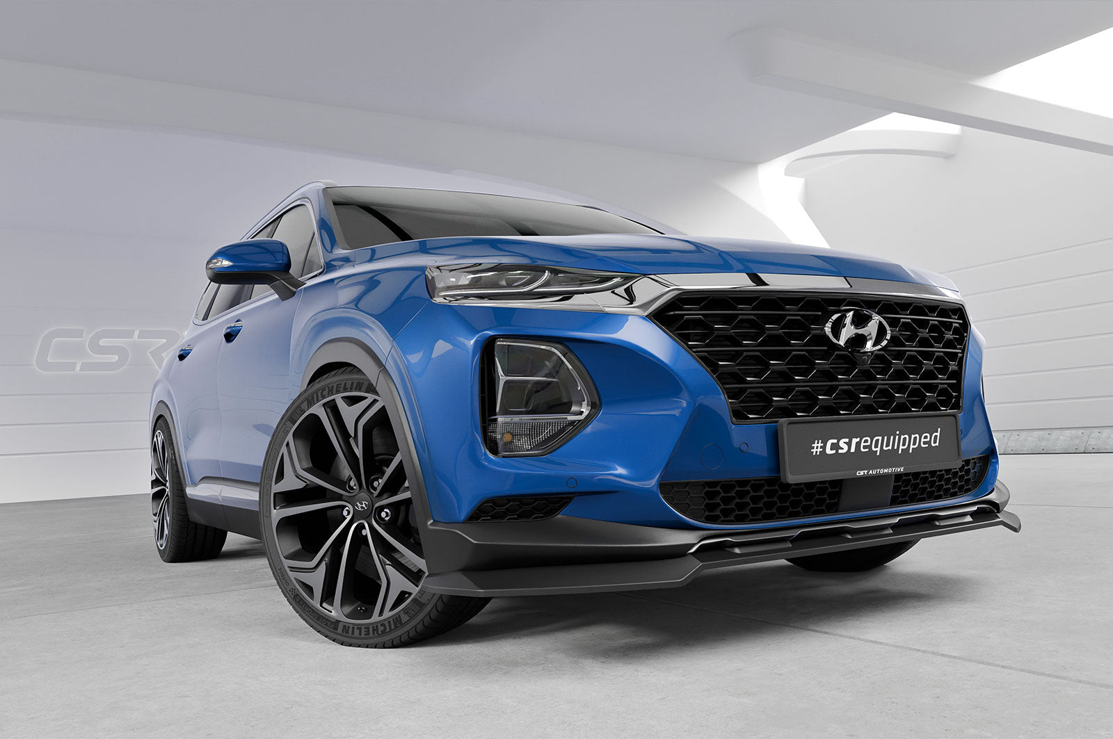 CSR Frontspoiler | Cup-Spoilerlippe mit ABE für Hyundai Santa Fe (Typ TM) CSL987