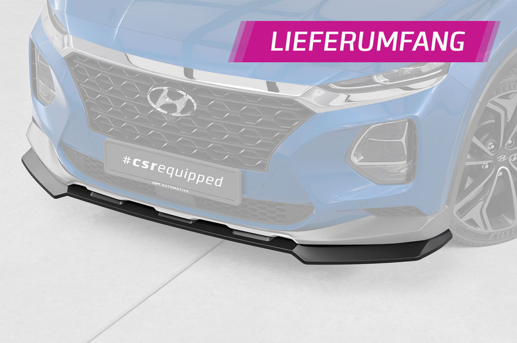 CSR Frontspoiler | Cup-Spoilerlippe mit ABE für Hyundai Santa Fe (Typ TM) CSL987