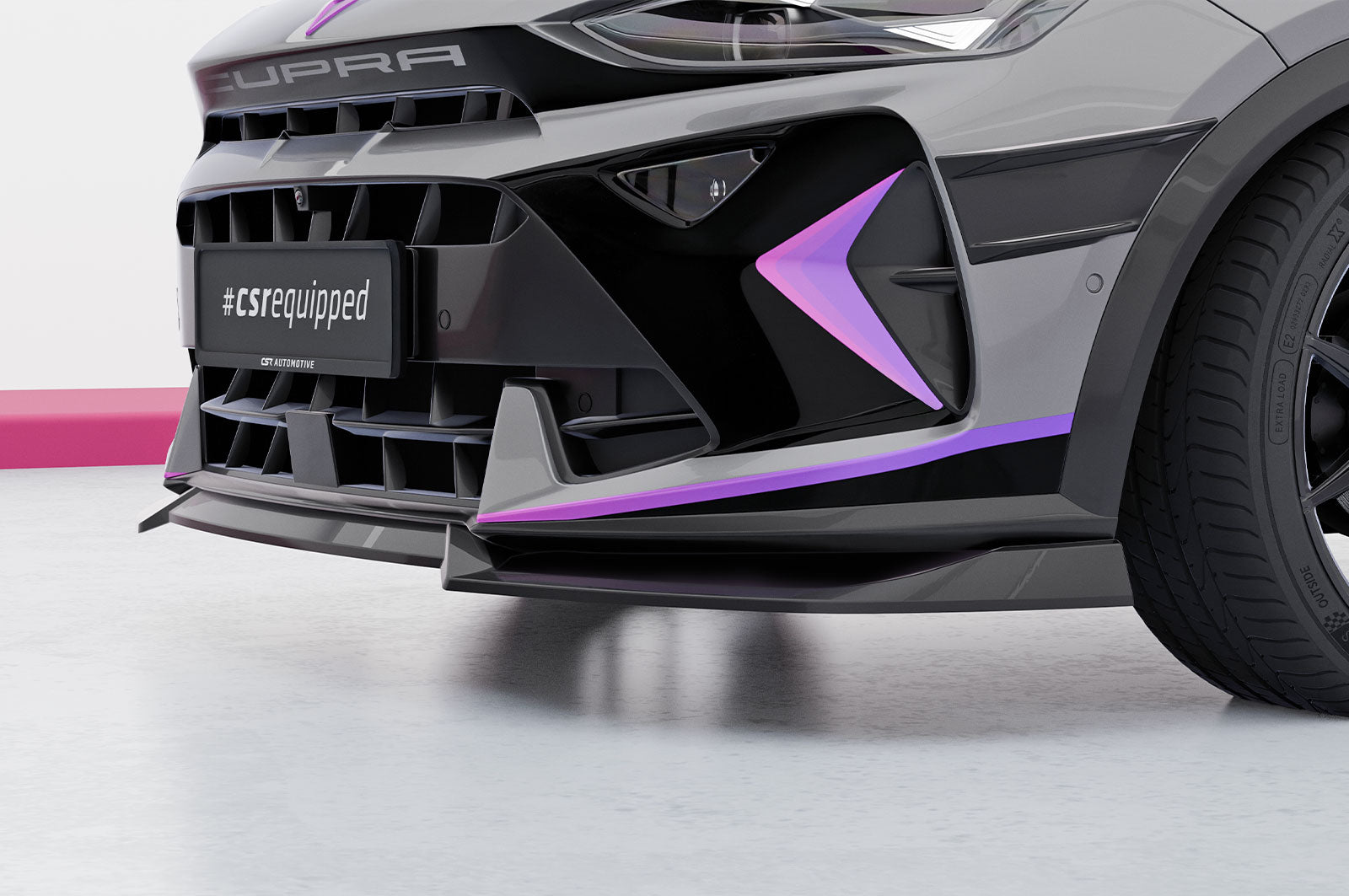 CSR Frontspoiler | Cup-Spoilerlippe mit ABE für Cupra Formentor CSL991