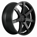 CORSPEED CHALLENGE Mattblack Puresports / undercut Color Trim weiss 8.5x19 ET27 112