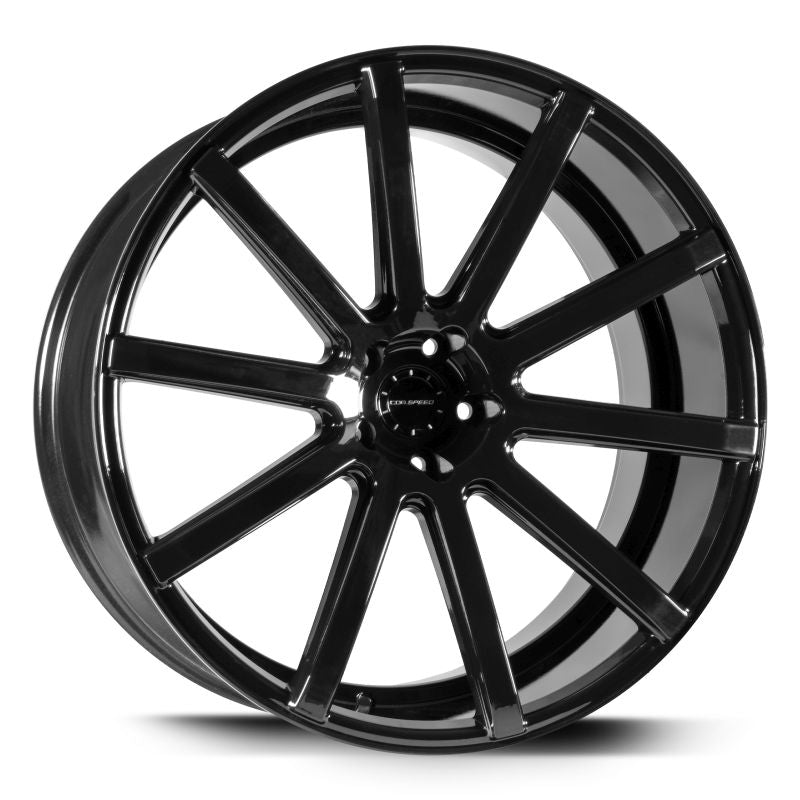 CORSPEED DEVILLE Higloss-Black 9.5x22 ET20 112