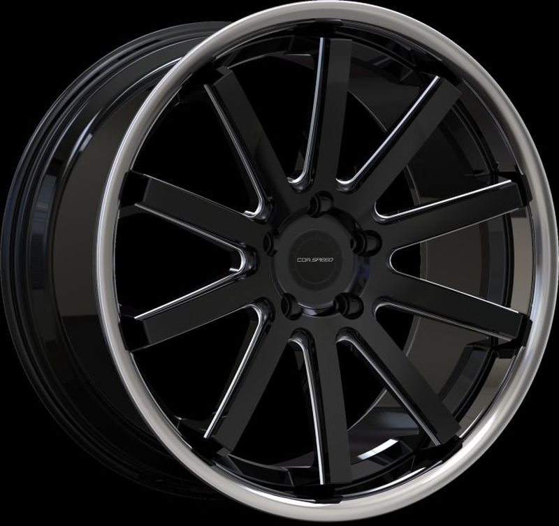 CORSPEED DEVILLE INOX Mattblack Puresport INOX gefräst 10x20 ET32 112