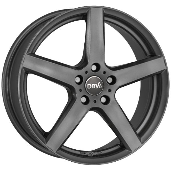 DBV Alufelge Navigio TY graphite matt 6.5x16 ET38 5x100 Nabe 57.1 KBA 51287