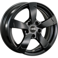 DBV Alufelge Torino II schwarz matt 7x16 ET40 5x114.3 Nabe 74.1 KBA 48883
