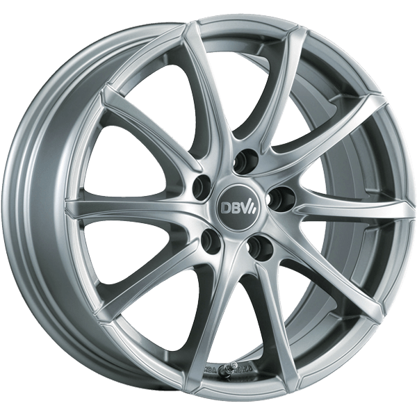 DBV Alufelge Tropez shadow silber 6.5x16 ET44 5x108 Nabe 74.1 KBA 49159