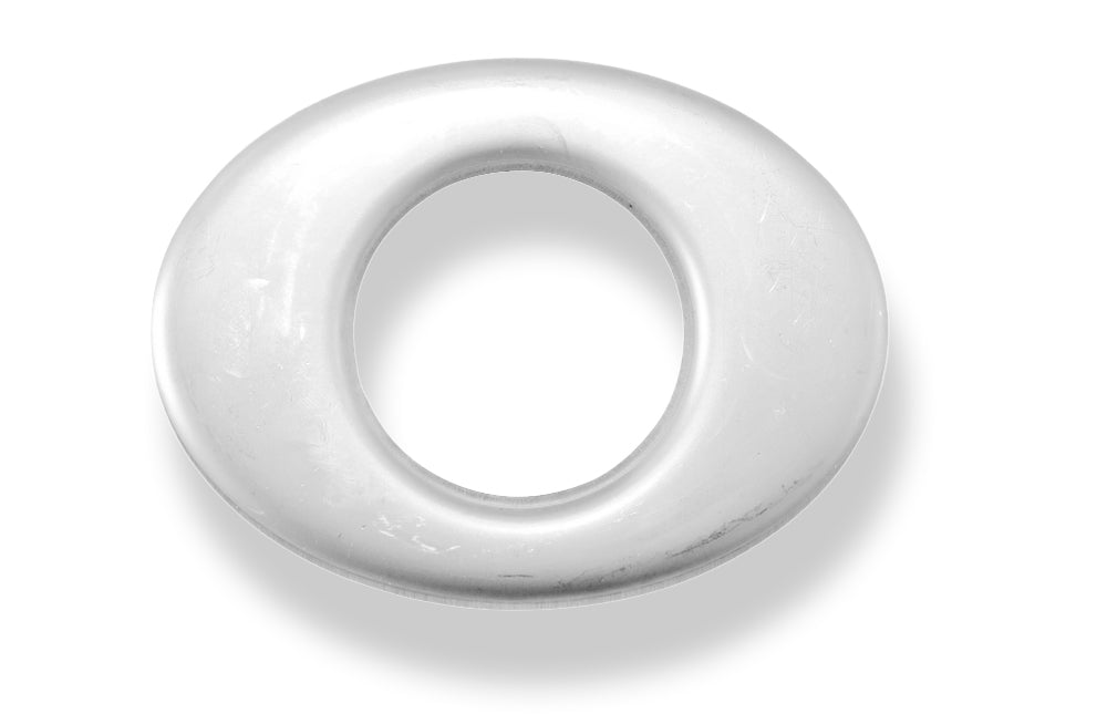 FoxDeckel aufgestellt für Endrohr oval 115x85mm - Loch: 50mm