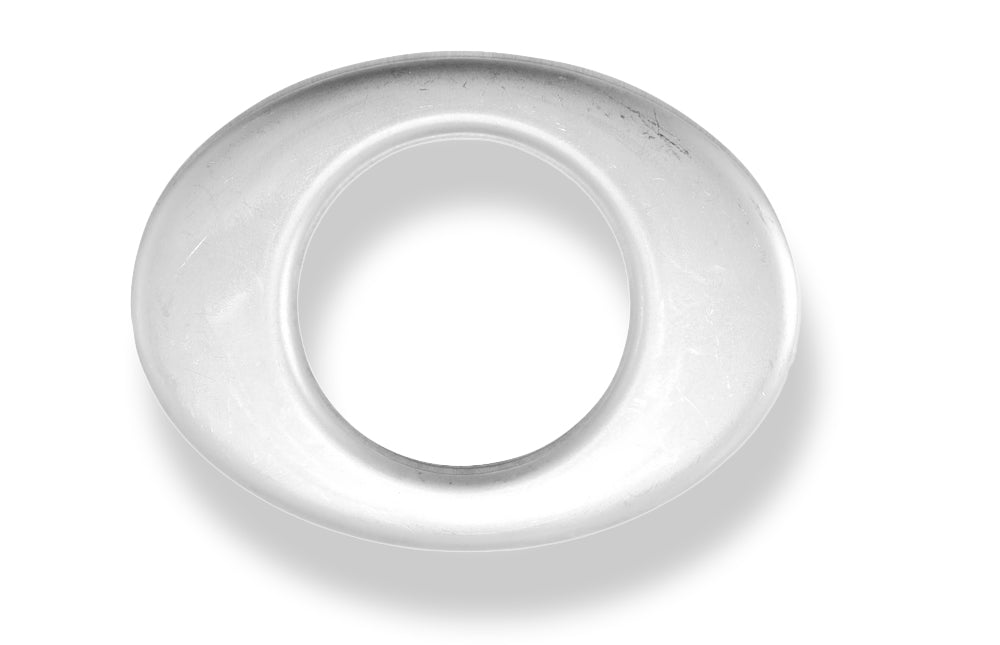 FoxDeckel aufgestellt für Endrohr oval 115x85mm - Loch: 55mm
