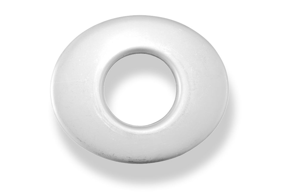FoxDeckel aufgestellt für Endrohr oval 129x106mm - Loch: 50mm