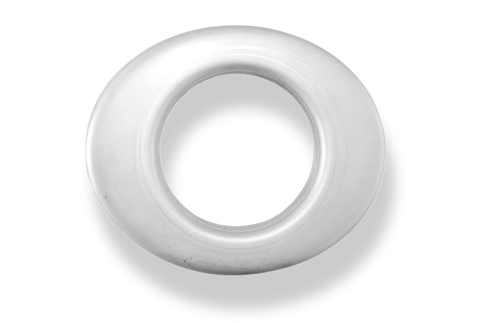 FoxDeckel aufgestellt für Endrohr oval 129x106mm - Loch: 63,5mm