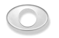 Fox Deckel für Endrohr oval 140x90mm - Loch: 50mm