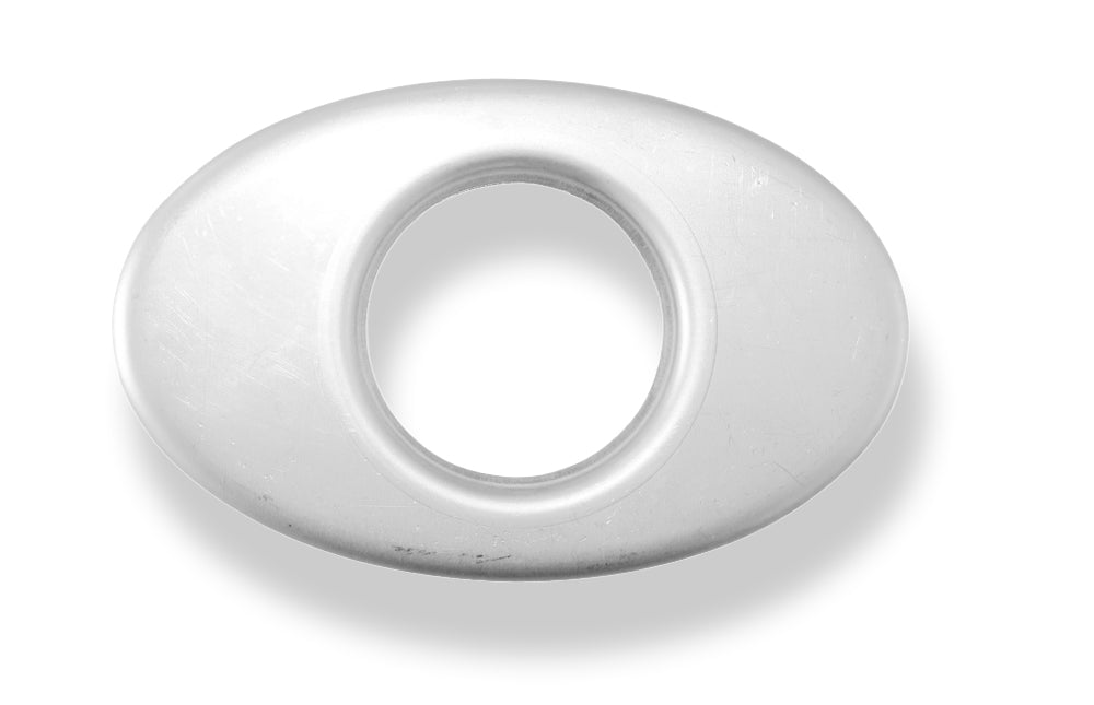 FoxDeckel für Endrohr oval 140x90mm - Loch: 55mm