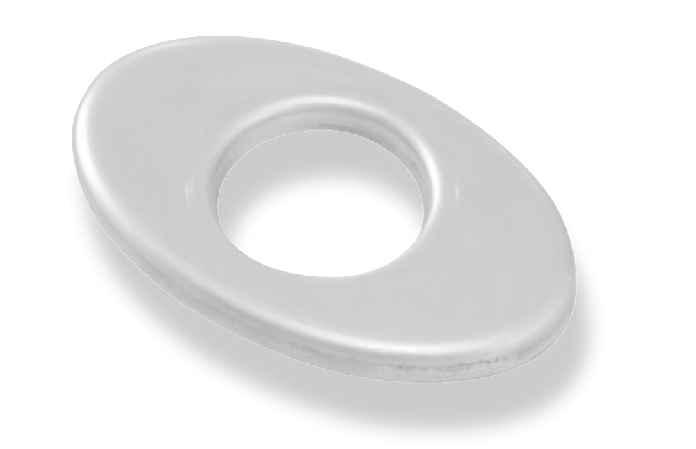 FoxDeckel für Endrohr oval 140x90mm - Loch: 55mm
