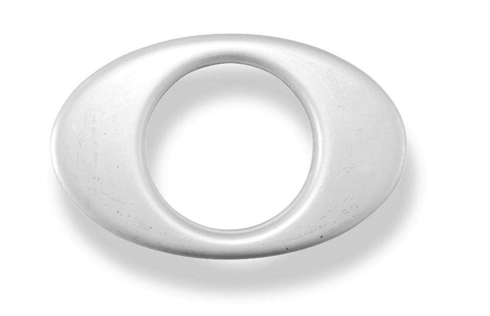 FoxDeckel für Endrohr oval 140x90mm - Loch: 63mm