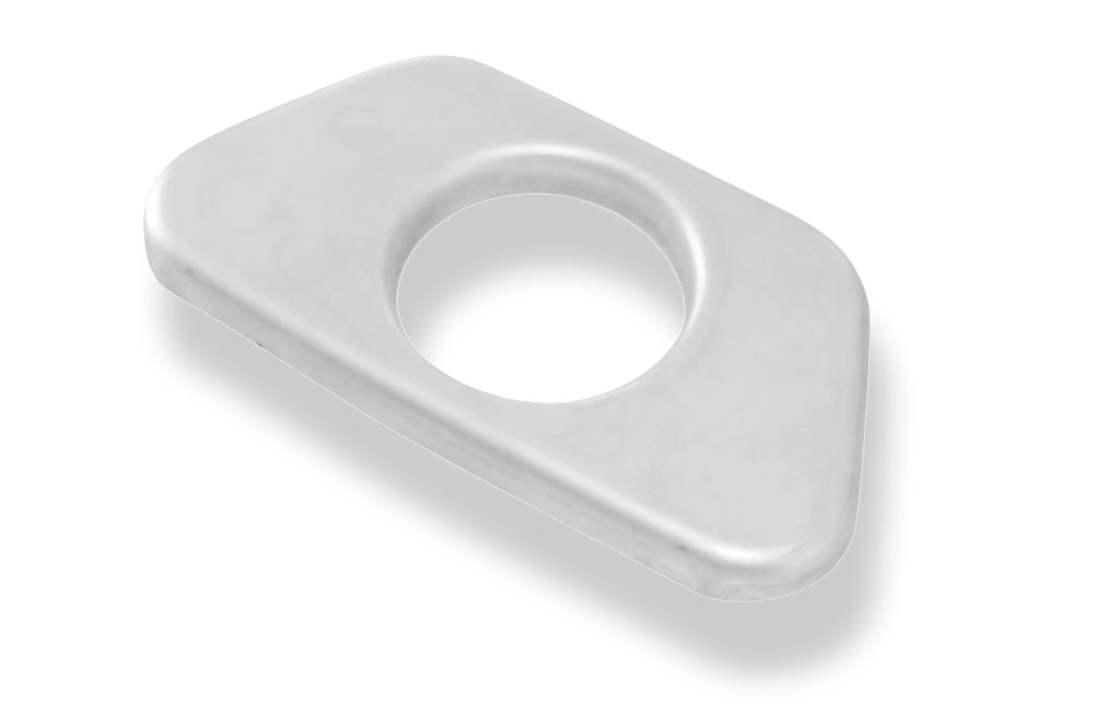 FoxDeckel für Endrohr trapez 142x78mm - Loch: Ø50