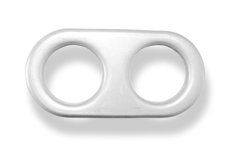 FoxDeckel aufgestellt für Endrohr flachoval 160x80mm - Loch: 2x50mm