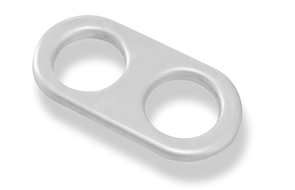FoxDeckel aufgestellt für Endrohr flachoval 160x80mm - Loch: 2x50mm