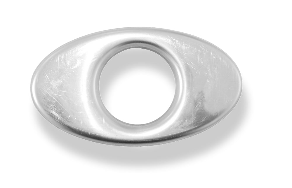 FoxDeckel aufgestellt für Endrohr oval 160x90mm - Loch: 55mm