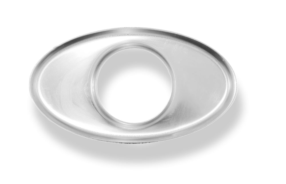 Fox Deckel aufgestellt für Endrohr oval 160x90mm - Loch: 55mm