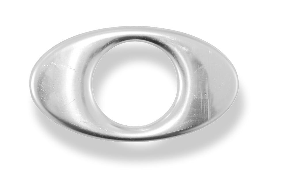 FoxDeckel aufgestellt für Endrohr oval 160x90mm - Loch: 63mm