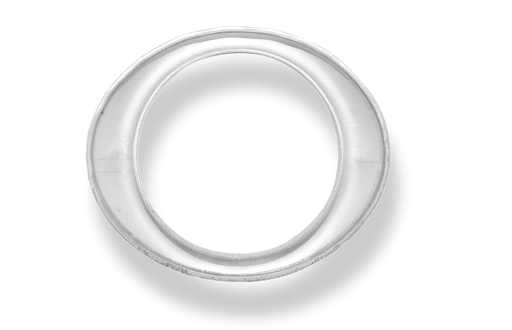Fox Deckel aufgestellt für Endrohr oval 88x74mm - Loch: 55mm