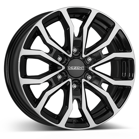 DEZENT KC dark Alufelge 17 Zoll | Schwarz