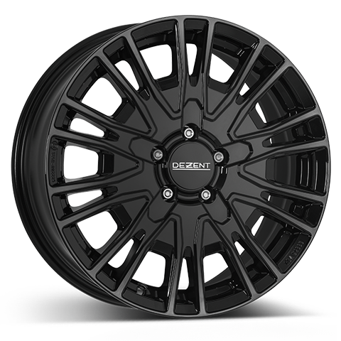 DEZENT KE black Alufelge 18 Zoll | Schwarz