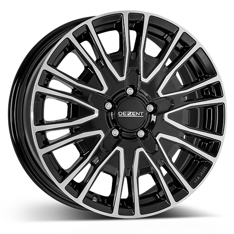 DEZENT KE dark Alufelge 17 Zoll | Schwarz